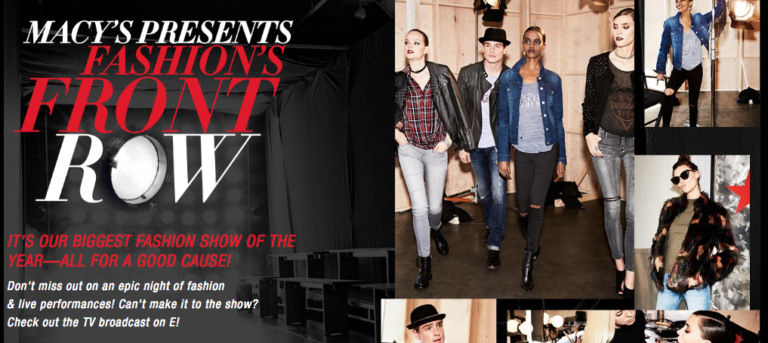 Event: Macy’s Fashion Front Row