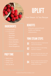 yoni steam recipe