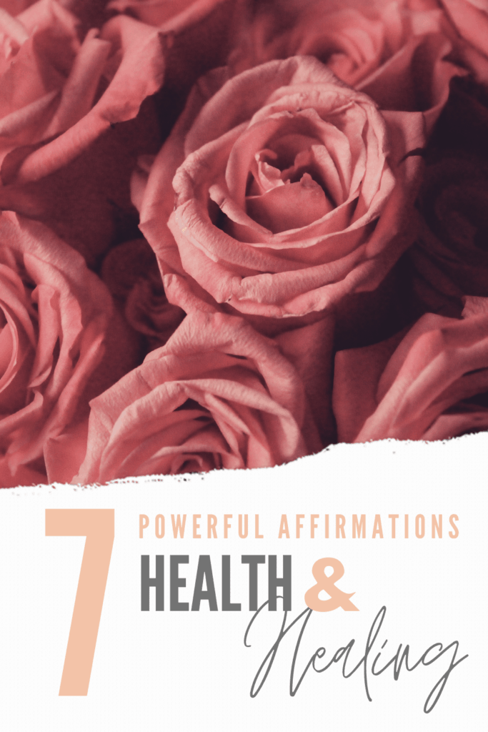 positive affirmations for health