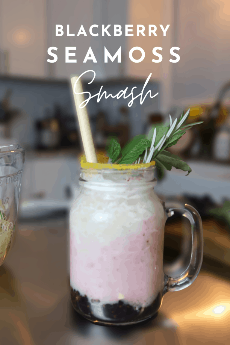 sea moss drink_blackberry sea moss smash