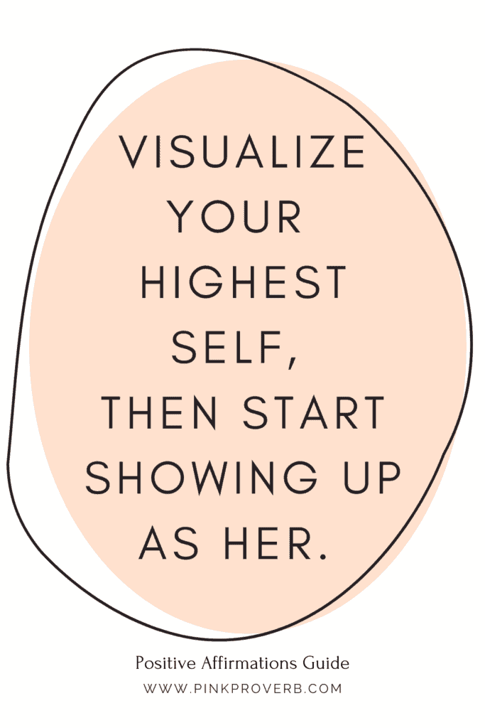 visualize your higher self