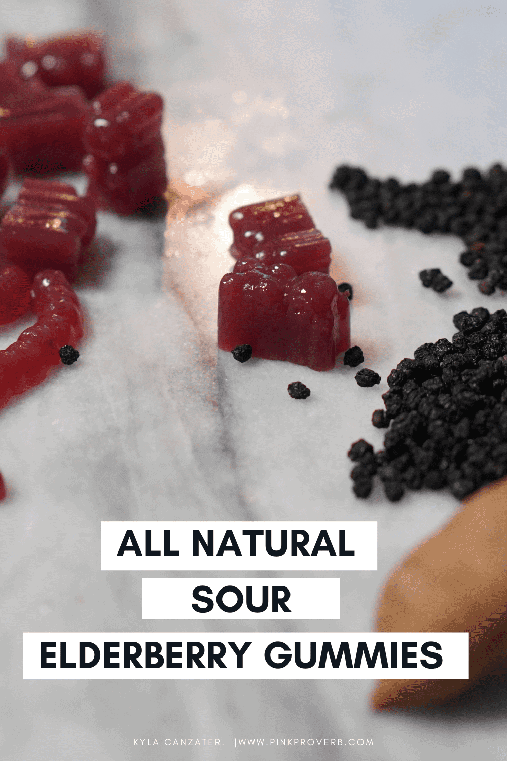 elderberry sour gummy recipe