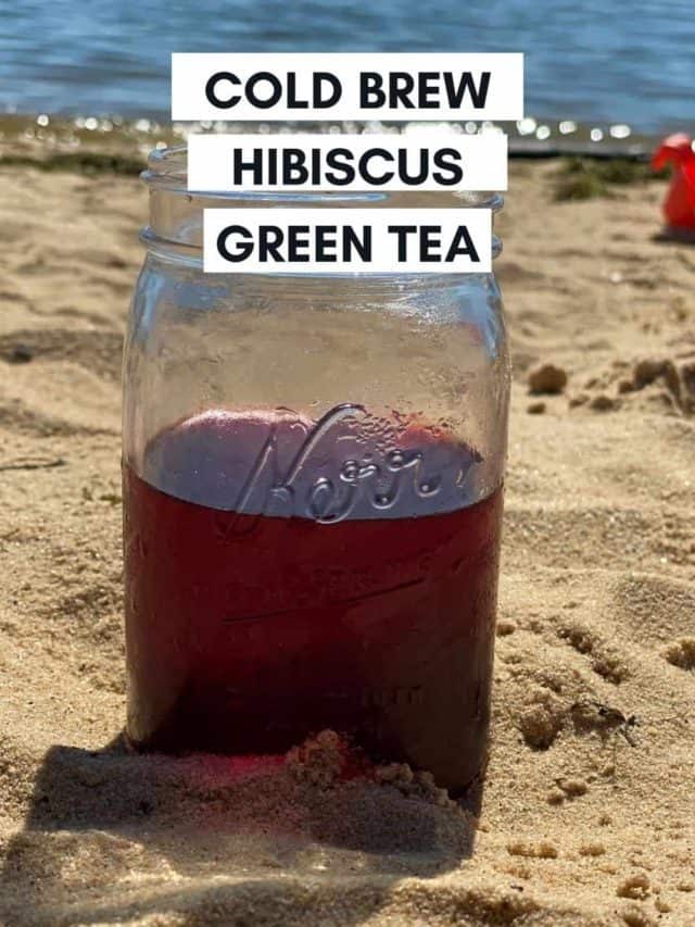 Tea Recipe | Cold Brew Hibiscus Green Tea