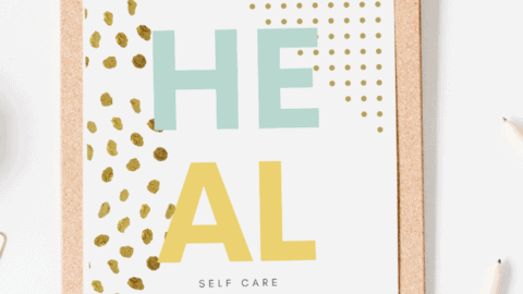 self care planner and journal