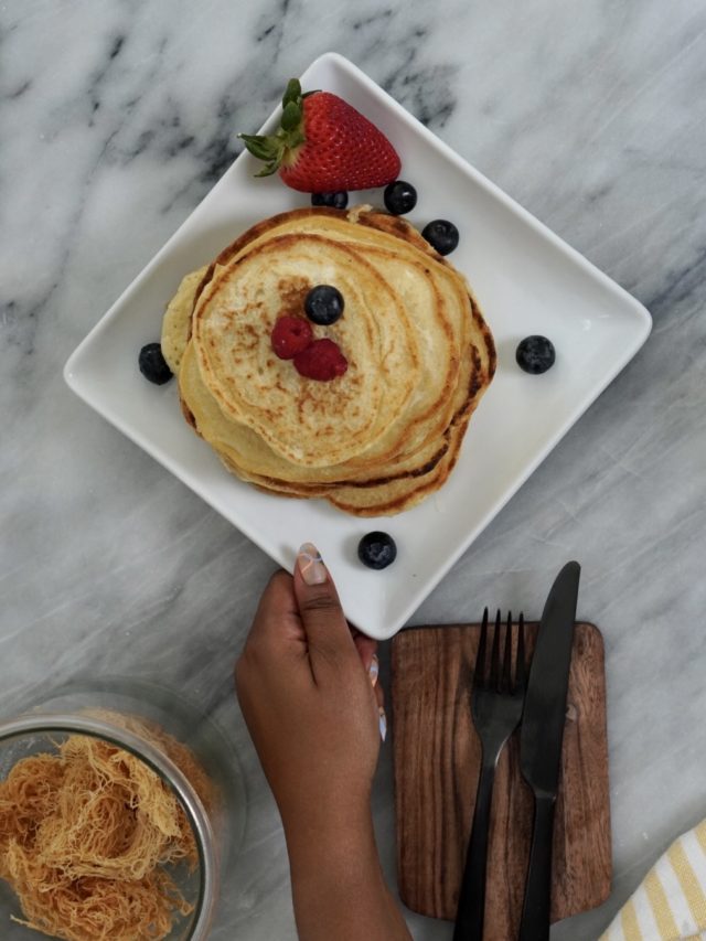 Fluffy Sea Moss Pancakes | Sea Moss Recipe