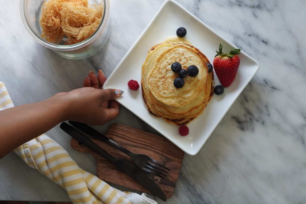 sea moss pancakes_ healthy pancakes recipe