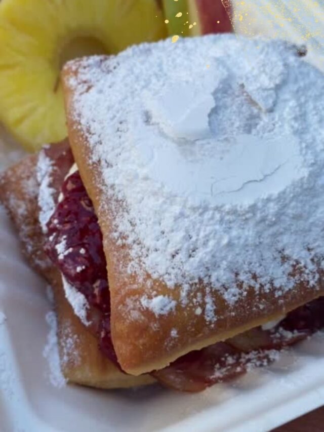 Beignet Sandwich! | Where to Eat in Asheville