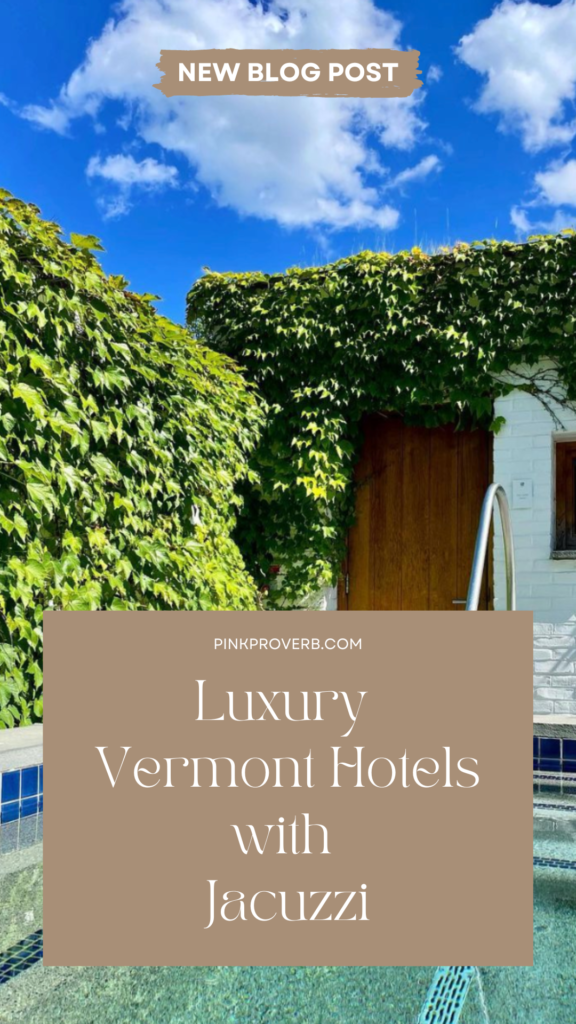 vermont hotels with jacuzzi