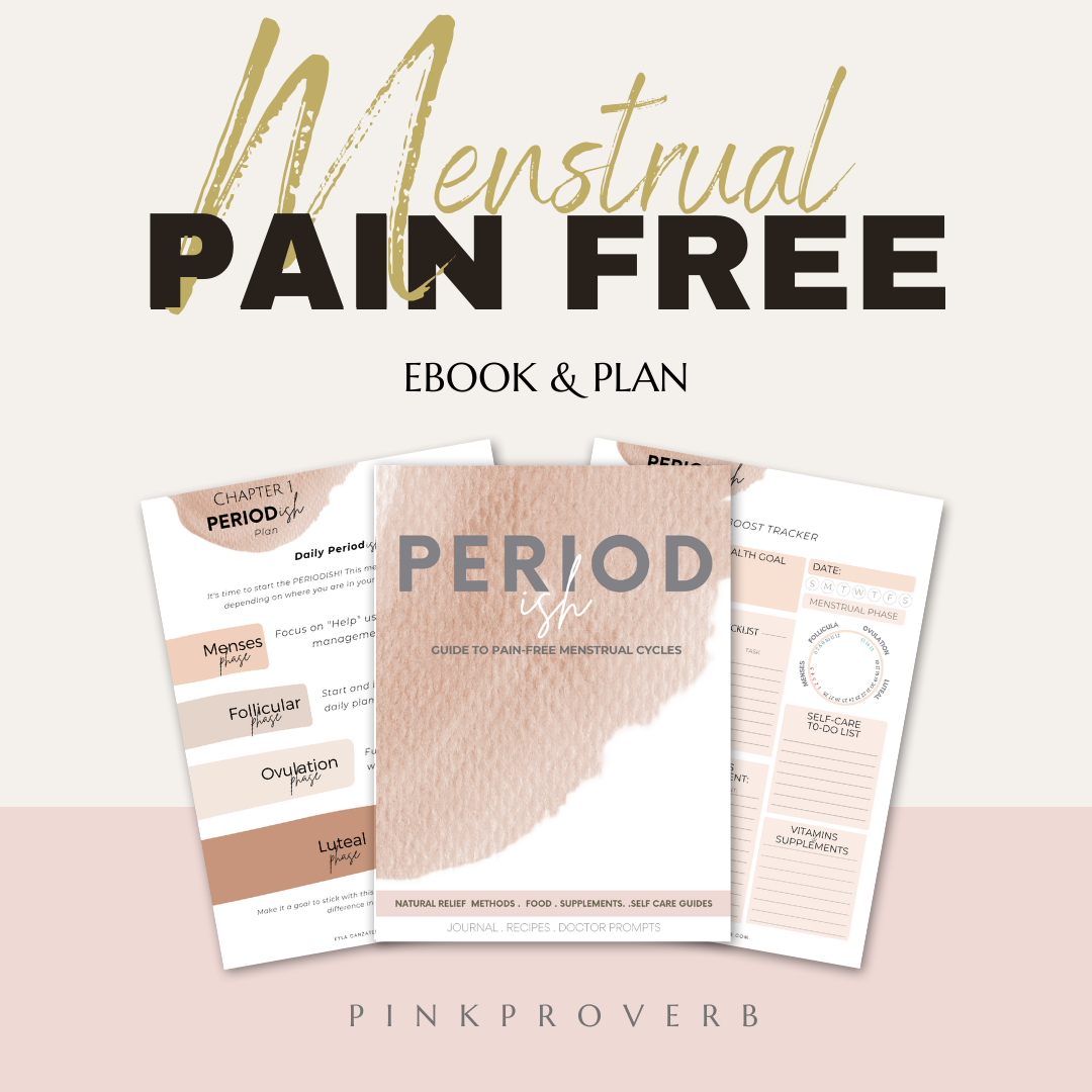 Period Pain Relief Guide - Periodish Ebook & Planner