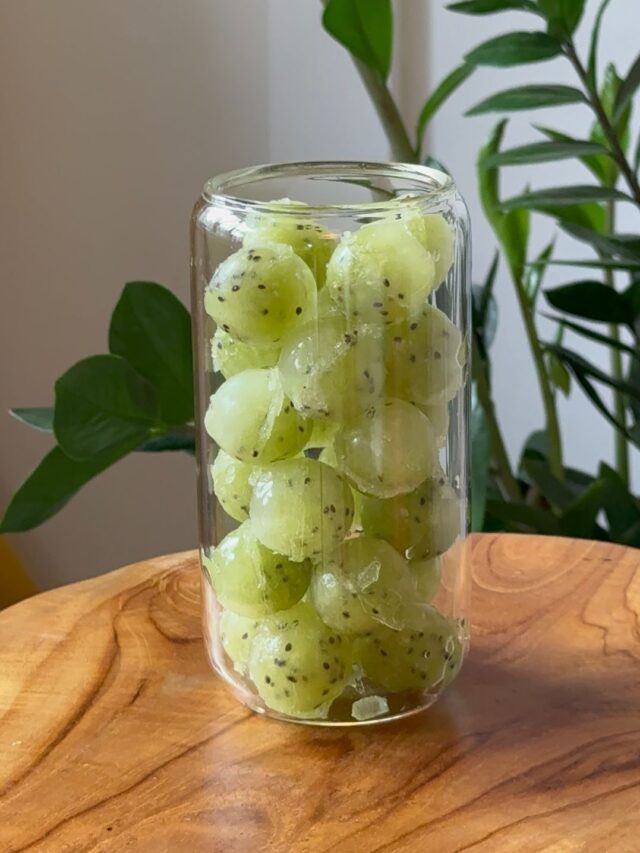 Kiwi Ice Cube Recipe!