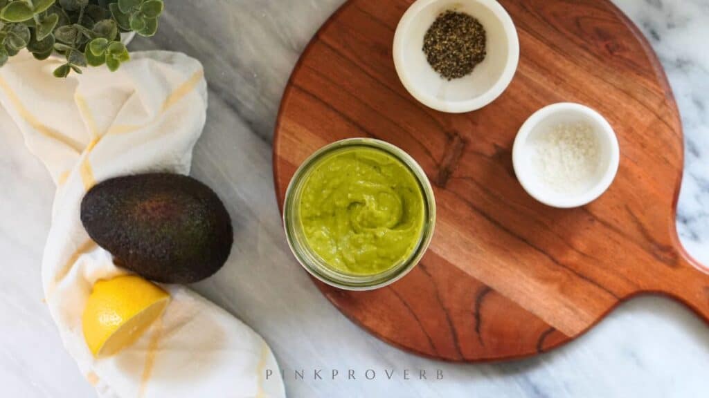 Healthy Avocado Mayonnaise Recipe_pink proverb