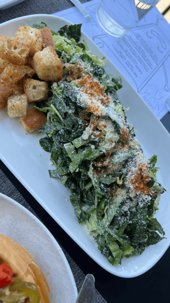 best brunch in frederick md_kale caesar salad